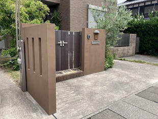 門柱が変われば、家の印象も変わる。