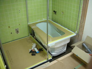 ユニットバス設置