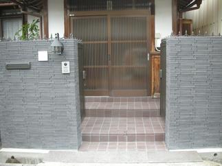 工事後　門回り2