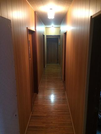 完工後写真　廊下内装工事