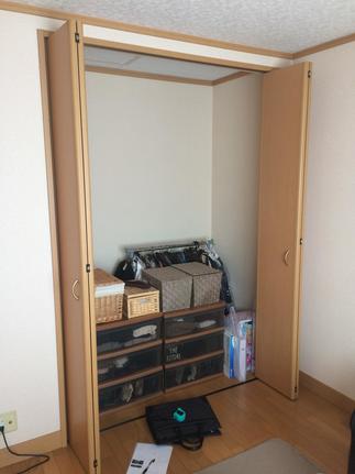 施工前　収納状況