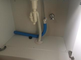 設備機器　バイパス配管状況