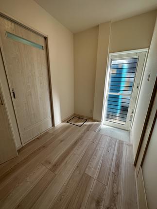 段差を極力なくした勝手口