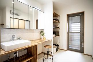 造作洗面化粧台