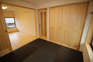 無垢の素材で 2階の全面改装を