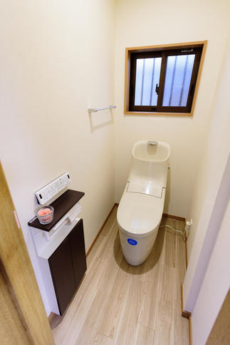 バリアフリーで行け、暖かく快適になったトイレ