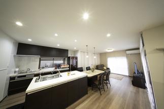 LDKと和室を一間続きに