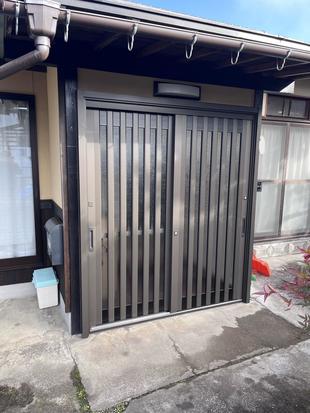 Y様邸　玄関工事