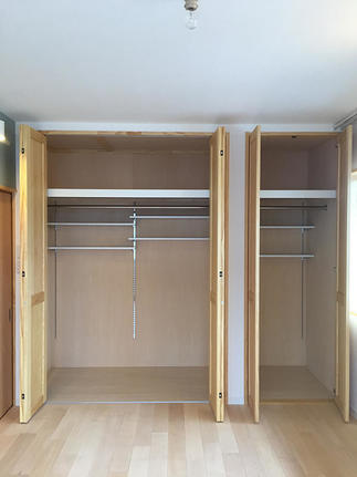 喜んでいただけた収納内部