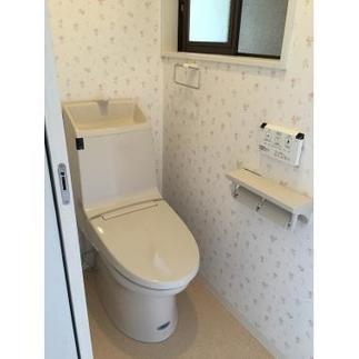 引き戸＋節水トイレへ