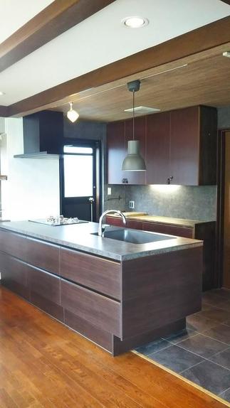 熱やキズ、汚れに、優れたワークトップ