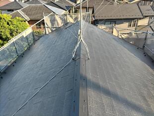 【屋根・外壁塗装工事】　屋根・外壁塗装とベランダ防水で、住まいをしっかりガード　京都市