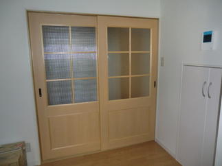 奥様こだわりのオーダー引違戸