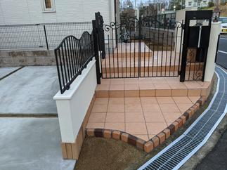 シンボルツリー用の植栽スペース