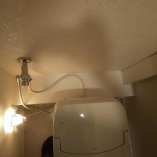 配管を隠しました