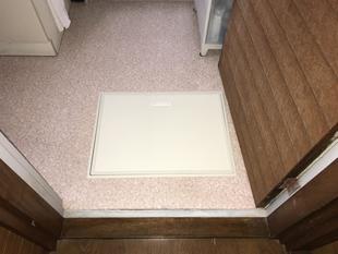 和室縁側床改装・洗面床下点検口設置を行いました！