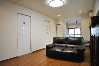 家族が集まるセンターリビング