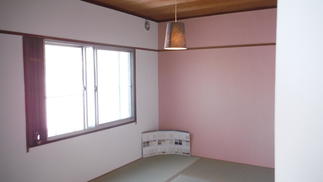 カラーコーディネートでモダン和室に一新