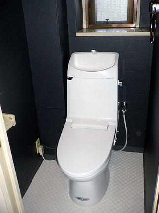 大人な雰囲気のトイレにイメージチェンジ