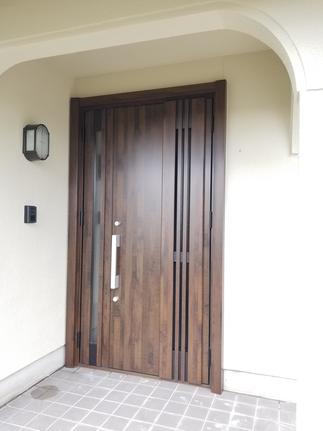 親子式断熱玄関ドア　リシェント　採風タイプ