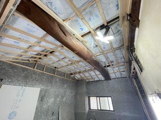 天井もしっかりと断熱