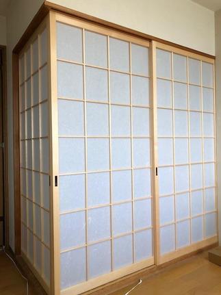 リビングとの間仕切り