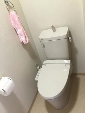 トイレ完成