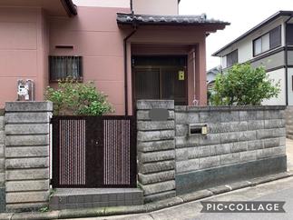 門扉のイメージ画像（縦格子）