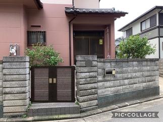 門扉イメージ画像（横格子）