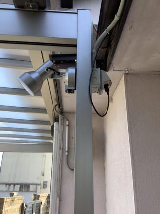 自動点灯を付けました