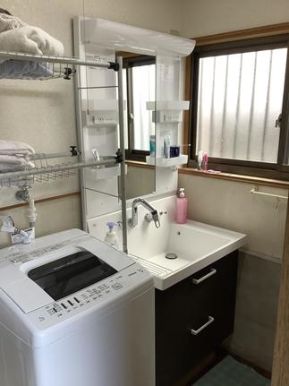 洗面化粧台【LIXILピアラ】を設置！