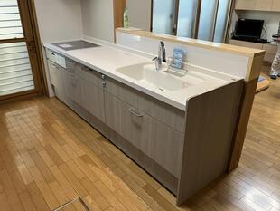 キチンリフォームで収納力アップ！