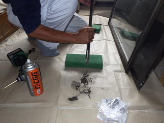 いつもの職人さんです。