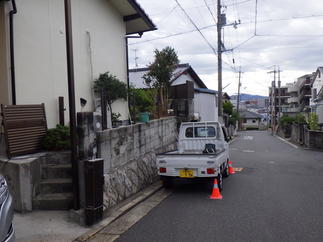 まだまだ使えるフェンスは再利用☆
