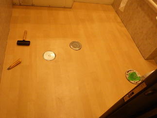 床シート新設。