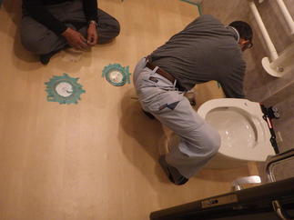 設備屋さんとシート屋さんのコラボ☆彡ダジャレ好き（笑）