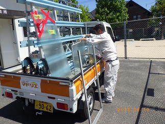 職人さんにより施工！！