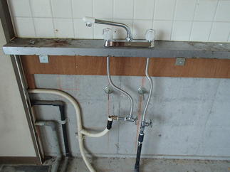 水栓ハンドルパッキン取替！