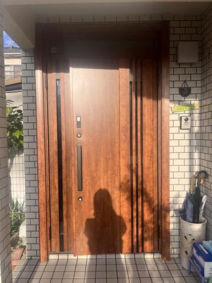 玄関扉取替え