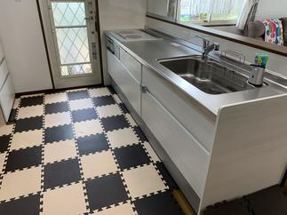 システムキッチン設置