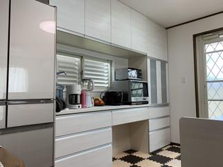 キッチン収納設置