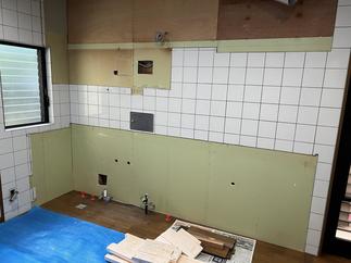 解体～配管・配線工事