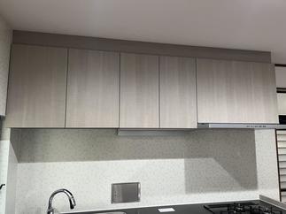 吊戸棚もシンプルかつオシャレに