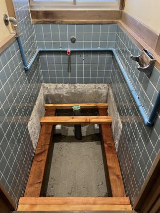 配管移設～下地作成