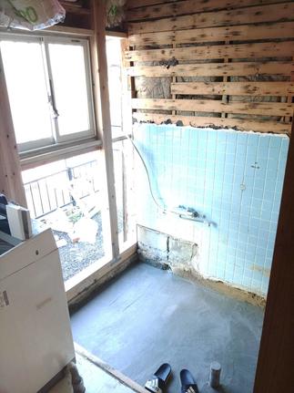 土間コンクリート打設