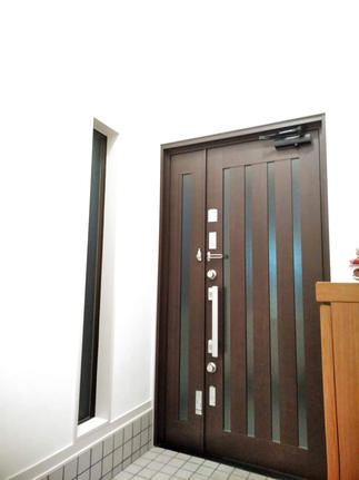 香川県　K様邸　玄関ドアリフォーム②