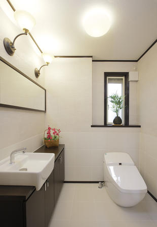 応接室のようなトイレ空間