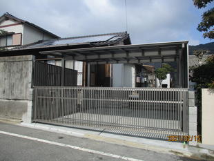 若松区O様邸　車庫工事