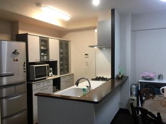 掃除のしやすいキッチンへ