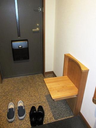 玄関先のちょっとした思いやり...